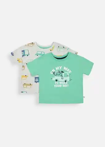 Woolworths Car print cotton t-shirts 2 pack offer