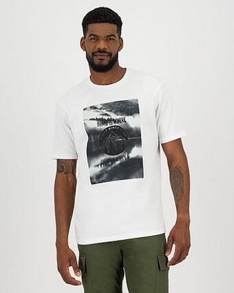 Cape Union Mart K-way men's elements photographic mountain t-shirt offer