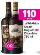 Game Wild africa cream (original or chocolate)-750ml each offer