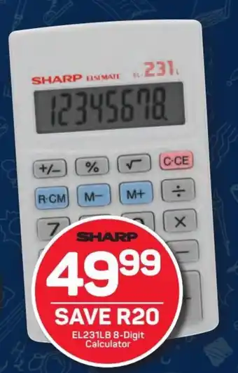 Pick n Pay Sharp EL231LB 8-Digit Calculator offer