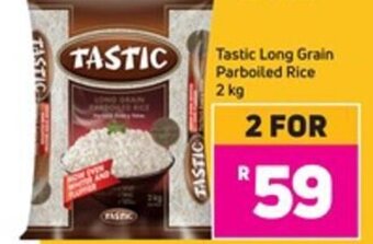 Game Tastic Long Grain Parboiled Rice 2kg offer