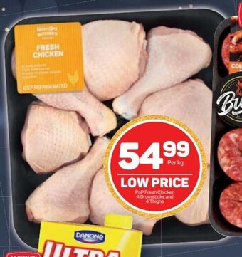 Pick n Pay PnP Fresh Chicken 4 Drumsticks and 4 Thighs per kg offer
