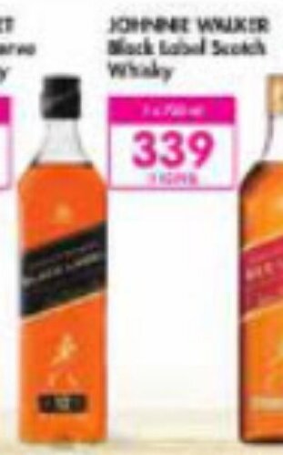 Makro Johnnie Walker Black Label Scotch Whisky 750ml offer