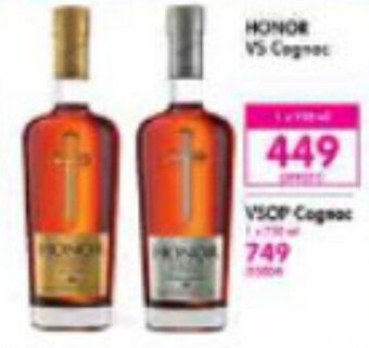 Makro Honor VS Cognac 750ml offer