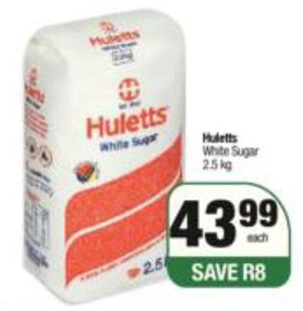 Spar Huletts White Sugar 2,5kg offer