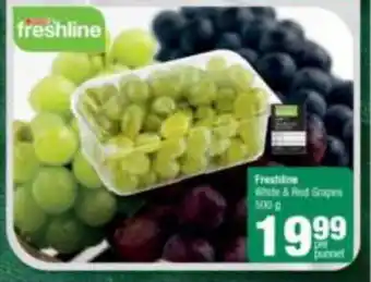 Spar Freshline White & Red Grapes 500g offer