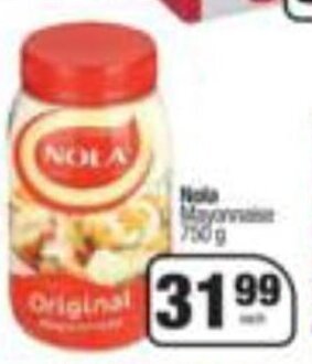 Nola Mayonnaise 750g