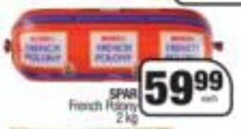 Spar Spar French Polony 2kg offer