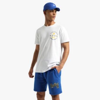 Sportscene Redbat athletics men's blue shorts offer