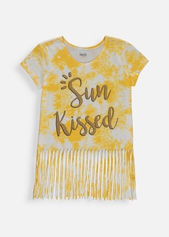 Woolworths Tie dye fringe cover-up offer