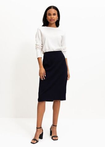 Woolworths Stretch viscose blend pencil skirt offer