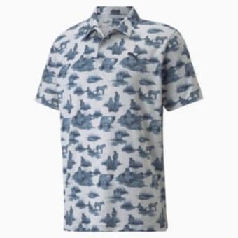 Puma Cloudspun mowers men's polo shirt offer