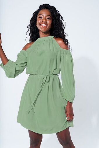 Rage Cold shoulder dress offer