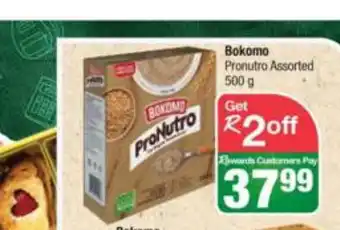 Spar Bokomo pronutro assorted offer