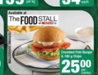 Spar Fish burger offer