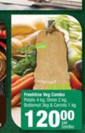 Spar Freshline veg combo offer