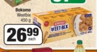 Spar Bokomo weetbix offer