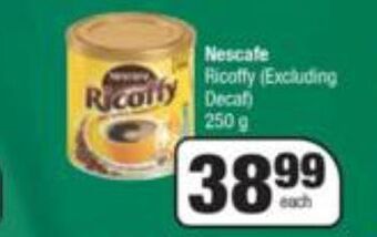 Spar Nescafe ricoffy offer