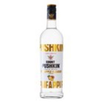 Count pushkin pineapple vodka 750ml