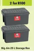 Game Big jim 25l storage box-for any 2 offer