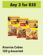 Game Knorrox cubes assorted-for 3 x 120g offer