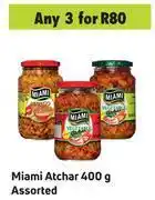 Game Miami atchar assorted-for 3 x 400g offer