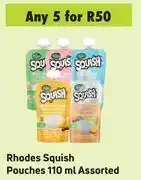 Game Rhodes squish pouches assorted-for 5 x 110ml offer