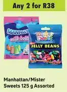 Game Manhattan/mister sweets assorted-for 2 x 125g offer