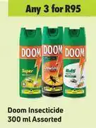 Game Doom insecticide assorted-for any 3 x 300ml offer