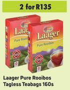Game Laager pure rooibos tagless teabags-for 2 x 160s offer