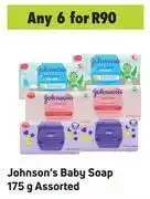 Game Johnson's baby soap assorted-for 6 x 175g offer