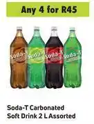 Game Soda-t carbonated soft drink assorted-for 4 x 2l offer