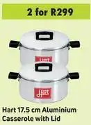 Game Hart 17.5 cm aluminium casserole with lid- for 2 offer