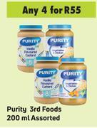 Game Purity 3rd foods assorted-for 4 x 200ml offer
