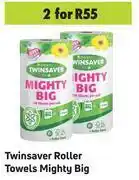 Game Twinsaver roller towels mighty big-for 2 offer