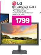 Game Lg 19.5" led monitor mk400h offer