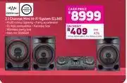 Game Lg 2.1 channel mini hifi system cl88 offer