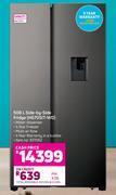 Game Hisense 508l side by side fridge h670sit-wd offer