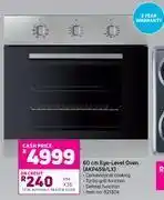 Game Whirlpool 60cm eye level oven (akp459/lx) offer