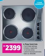 Game Whirlpool 4 plate solid hob offer