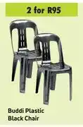 Game Buddi plastic black chair-for any 2 offer