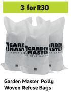 Game Garden master polly woven refuse bags-for 3 offer