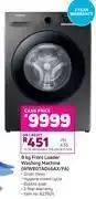Game Samsung 8kg front loader washing machine ww80ta046ax/fa offer