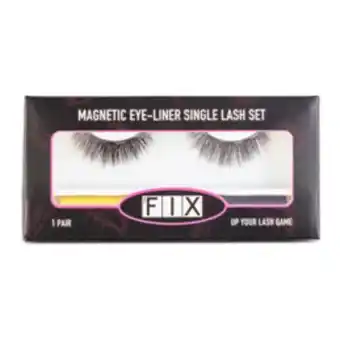 The FIX Women's black magnetic eyelashes offer