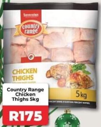 1UP Country Range Chicken Thighs 5kg offer