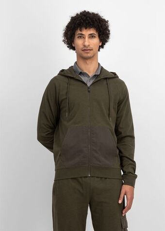 Woolworths Zipped cotton active hoodie offer
