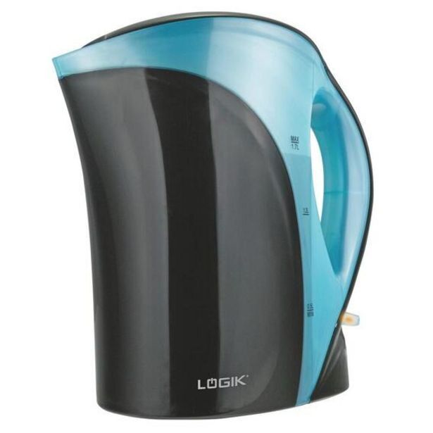 Logik 1.7l auto kettle black rsh080443 rsh080443blk offer at Game