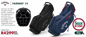 Callaway Fairway 14 Stand Bag