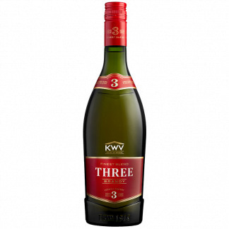 Kwv 3 year old brandy (1x750ml)