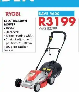 Chamberlain Electric lawn mower offer